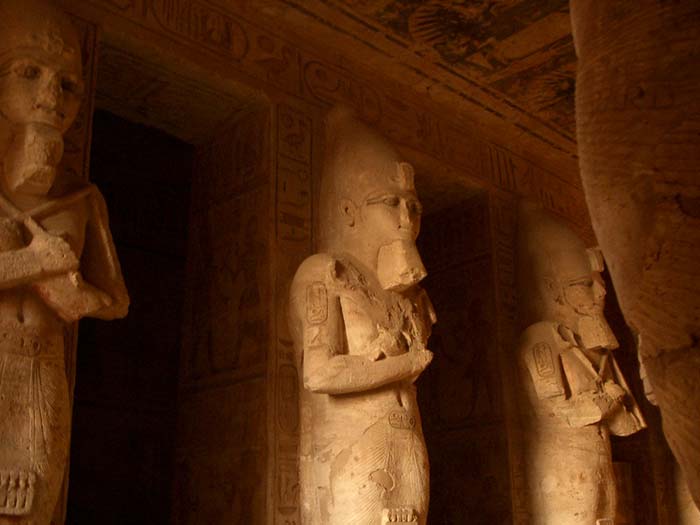 Sala Hipóstila del Gran Templo de Abu Simbel