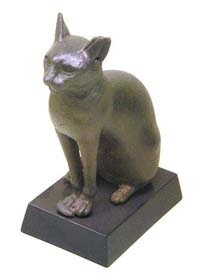 © Gryffindor - Estatua de Bastet como Gato