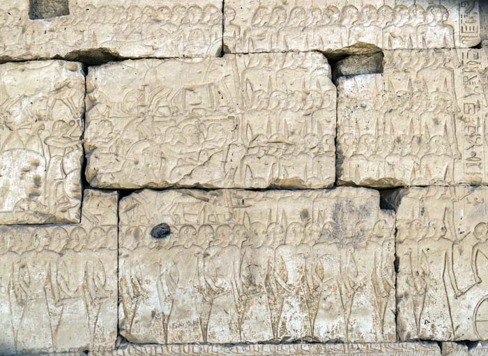 Escenas de la batalla de Kadesh