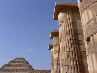 Columnas en Saqqara