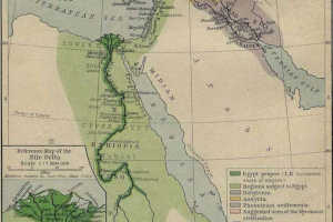 Mapa del antiguo Egipto