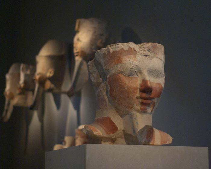 Cabeza de Hatshepsut, Estatua de Osiris
