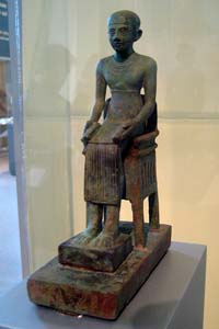 © Wally Gobetz - Estatuilla de Imhotep
