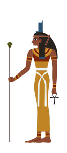 La diosa Isis del Antiguo Egipto