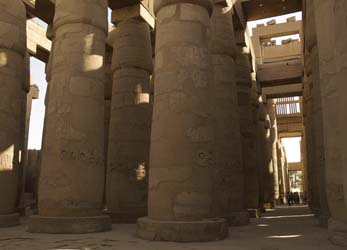 La Gran Sala Hipóstila en Karnak