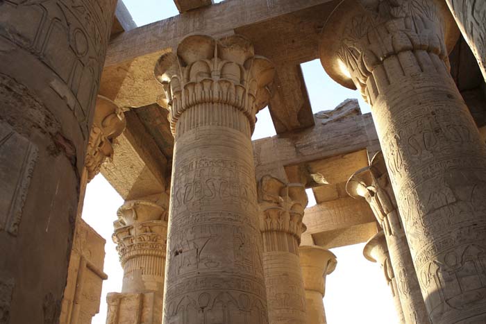 Columnas en Kom Ombo