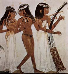 Músicos en el Antiguo Egipto