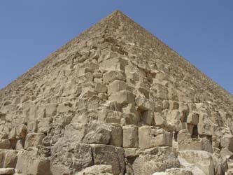 Bloques de la Pirámide de Giza