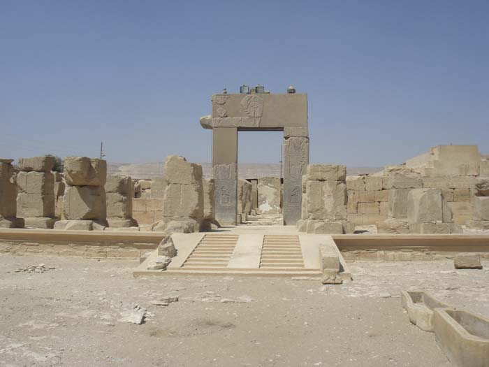 El Templo de Ramsés II, Abydos