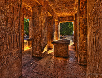 Capilla de piedra caliza de Senusret I