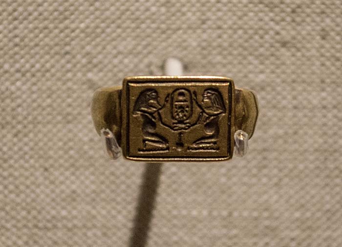 Anillo de Sello de Amenhotep II
