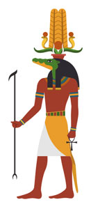 Sobek dios del Antiguo Egipto