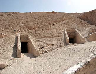 Entradas a las Tumbas en el Valle de los Reyes