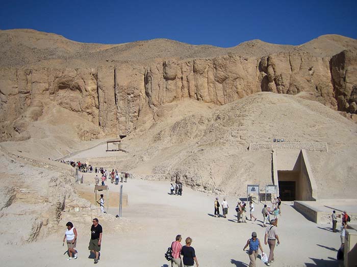 Entrada a la Tumba de Tutankamón