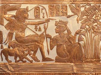 Rey Tut y Anjesenamón