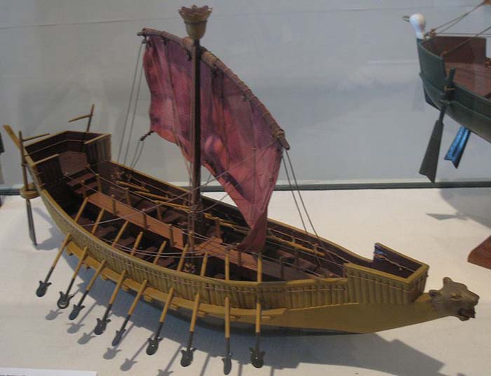 Modelo de Barco de Guerra